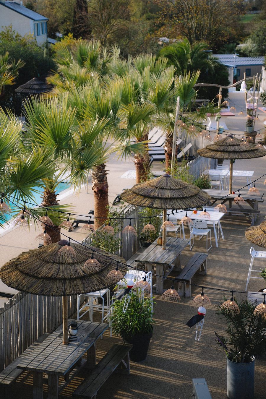 Vue piscine